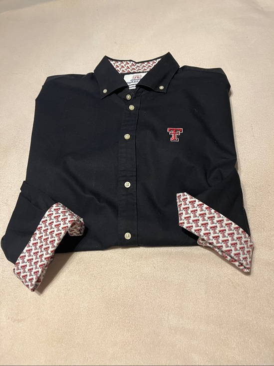 Thomas Dean Other - NWOT THOMAS DEAN TEXAS TECH Button Down Shirt